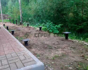 Свайно-винтовой фундамент 4 на 3 метра