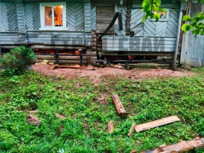 Замена венцов в деревянном доме