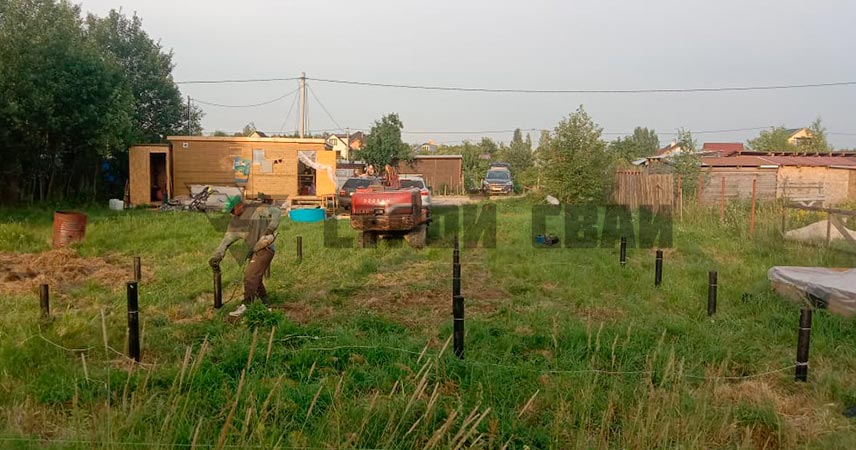 в поселке Ульяновка