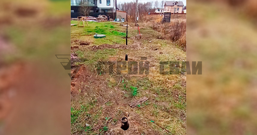Свайно-винтовой фундамент в районе Осиновая Роща